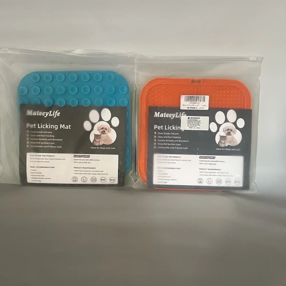 2 packs pet licking mat